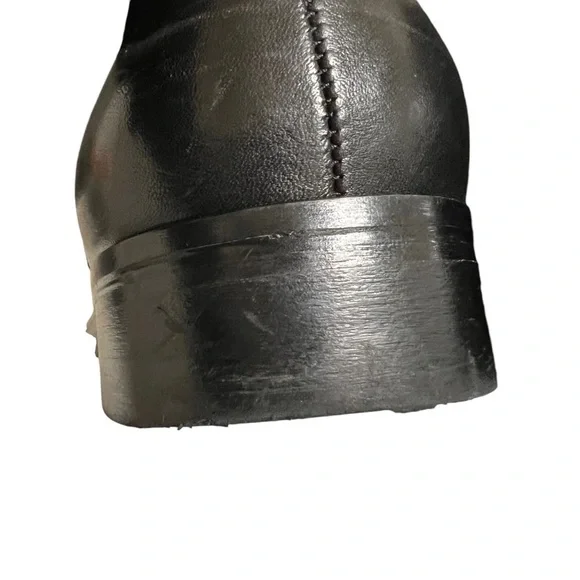 Bruno Magli Lace Up Leather Oxford Dress Shoes Black Men's Size 7.5 - Picture 5 of 10